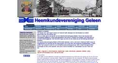 Desktop Screenshot of heemkunde-geleen.nl